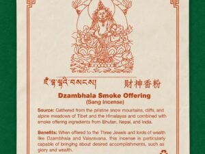 Dzambhala offering